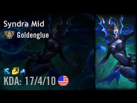 Syndra Mid vs Cassiopeia - Goldenglue - NA Challenger Patch 6.15