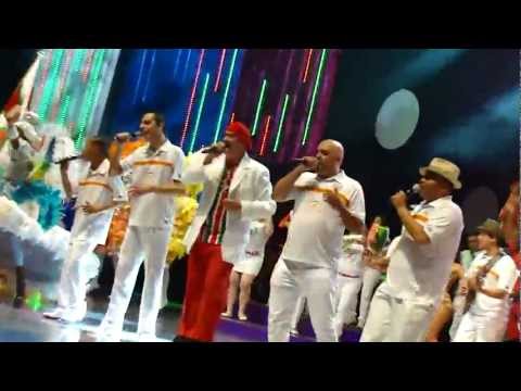 X-9 PAULISTANA - Bastidores Gravação Vinheta Carnaval 2012 Credicard Hall