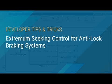 Extremum Seeking Control for Anti Lock Braking Systems