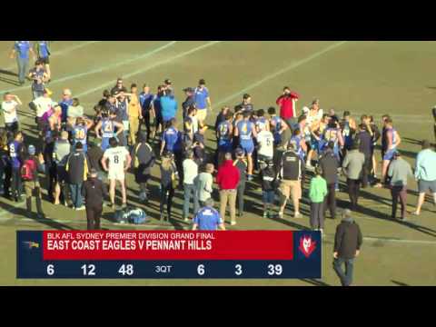 BLK AFL Sydney 2015 Premier Division Grand Final - East Coast Eagles v Pennant Hills
