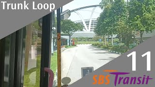 [ARCHIVED] Singapore SBS Transit Trunk Bus Service 11 Route Visual