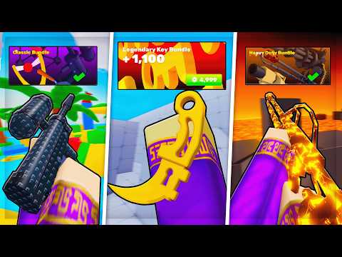 Winning with EVERY BUNDLE SKIN in Rivals!