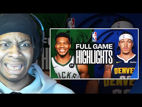 REQUEST THE TRADE GIANNIS! Lvgit Reacts To NUGGETS at BUCKS | FULL GAME HIGHLIGHTS | January 23 2026