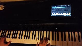 Playing the VA-Beast Grand Piano using a full range MIDI Keyboard / G-Stomper Studio 5.0 Mobile App