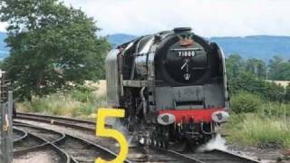 preview picture of video 'West Somerset Railway trip behind 9351 and 71000 12/08/11'