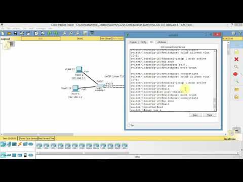 011 Layer 2 EtherChannel LACP | CCNA 200-301 Complete Course English