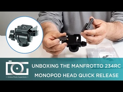 MANFROTTO 234RC Quick Release Monopod Head | REVIEW