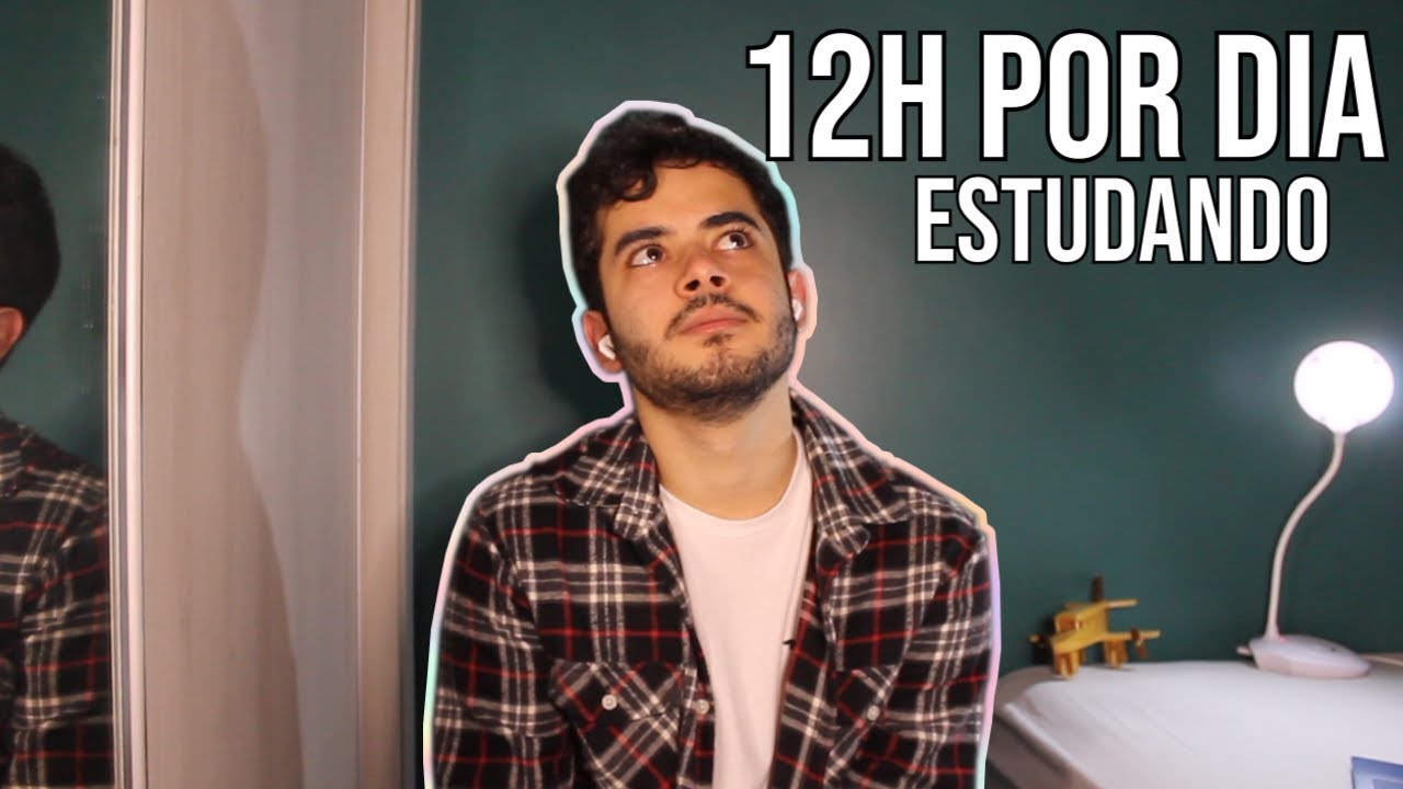 O que eu aprendi estudando 12h por dia