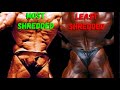 who is the most shredded mr. olympia who is the least shredded