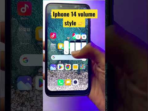 iOS 14 volume style for Realme/oppo 🔥#shorts
