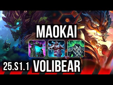 MAOKAI vs VOLIBEAR (TOP) | KR Diamond | 25.S1.1