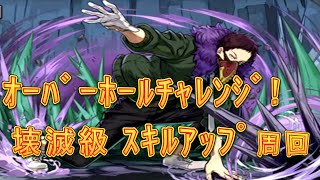 【パズドラ】【202007 ｵｰﾊﾞｰﾎｰﾙﾁｬﾚﾝｼﾞ！ VSｵｰﾊﾞｰﾎｰﾙ 壊滅級  ｽｷﾙｱｯﾌﾟ周回】（ソロ）