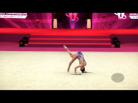 VOLOZHANINA Tatyana (BUL) - 2021 Rhythmic Worlds, Kitakyushu (JPN) - Qualifications Clubs