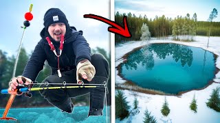 FOUND UNEXPLORED MYSTIC FISHING POND IN THE FOREST