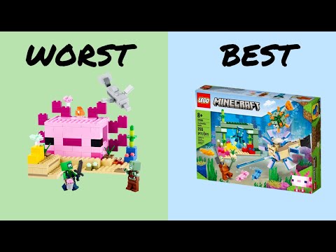 LEGO MINECRAFT 2021 VS 2023 SETS *TOP 10*