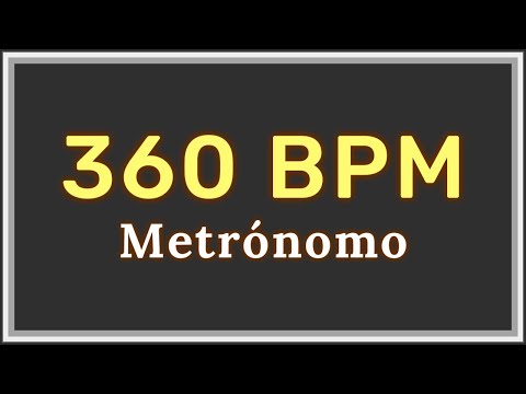 360 BPM - Metronome ⏳✔️