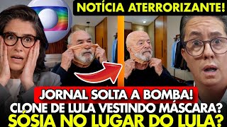 💣 JORNAL SOLTA A BOMBA! CLONE DE LULA VISTO VESTINDO A MÁSCARA? TEM UM SÓSIA NO LUGAR DO LULA?
