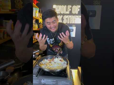 FRIED RICE EXACTLY LIKE A RESTAURANT #SHORTS #FRIEDRICE