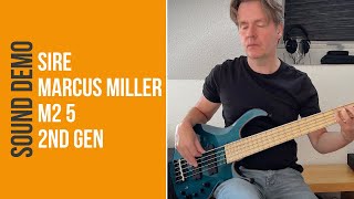 Video thumbnail for Sire Marcus Miller M2 5 2nd Gen - Sound Demo (no talking) by Bass Bonedo