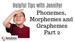 Phonemes, Graphemes, Morphemes More Info⎪Kendore Learning/Syllables Learning Center