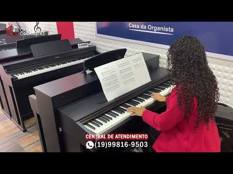 PIANO YDP 145 YAMAHA - THE ENTERTAINER - SCOTT JOPLIN - CASA DAS ORGANISTAS | SABRINA OLIVEIRA