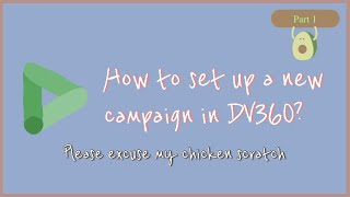 DV360 Campaign  Set Up Pt 1 | DSP | Platform Walk Through | Programmatic Advertising EP 12