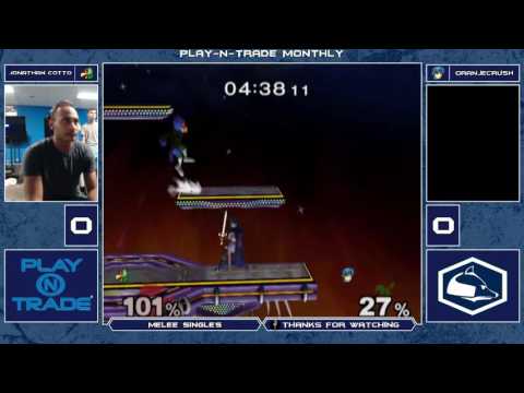 PlayNTrade Monthly 2 Melee Singles - Oranjecrush (Marth) vs Jonathan Cotto (Falco) - Loser's Bracket