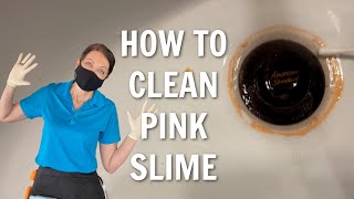 How to Get Rid of Pink Slime Around the Drain - Pink Mold No More