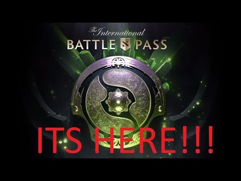 THE INTERNATIONAL BATTLEPASS 2018 IS HERE!!! GIVEAWAY INCLUDED!!!