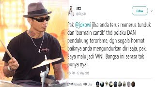 Jerinx SID: Pak Jokowi Baiknya Mengundurkan Diri, Saya Malu Jadi WNI