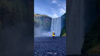 Iceland is on another level 😍 #iceland #icelandtravel #skogafoss