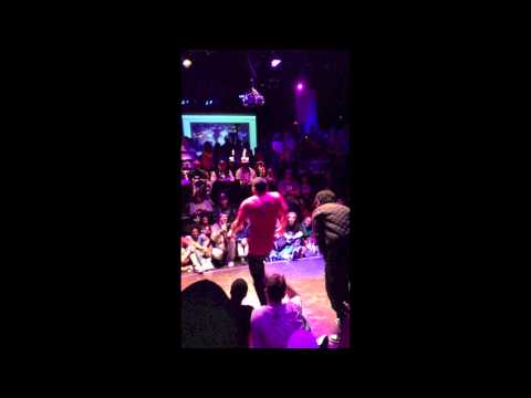 Larry Bourgeois & Bruce Ykanji freestyle at Juste Debout USA 2013