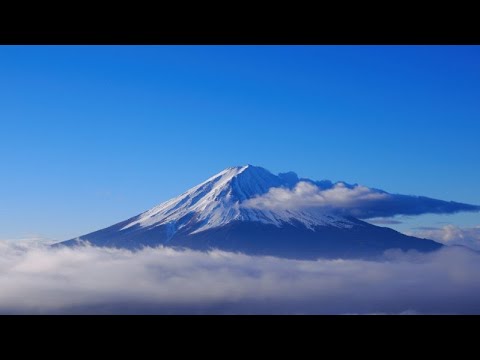吉田ルート五合目ゲート付近　提供：山梨県