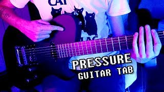 How to play : Pressure (Muse) - GUITAR TAB (intro + riff) ♫