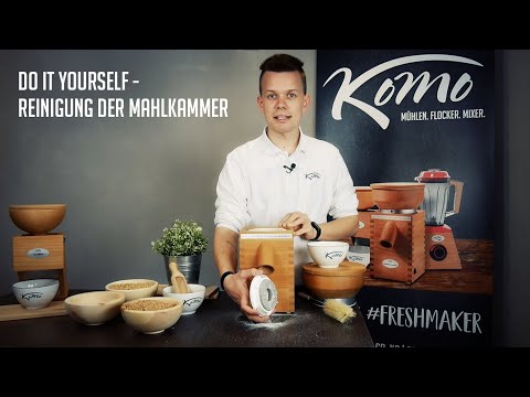 KoMo DIY - Cleaning the grinding chamber (extended)