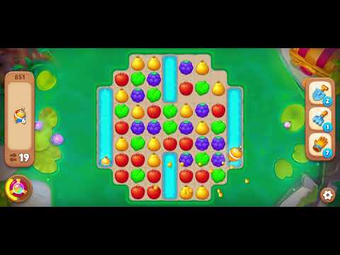 Gardenscapes Level 851