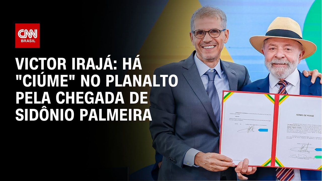 Victor Irajá: Há "ciúme" no Planalto pela chegada de Sidônio Palmeira | CNN ARENA