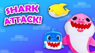 The REAL sounds of the sea - Pinkfong's Baby Shark Singing Plushies