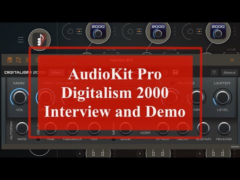 AudioKit Pro Digitalism 2000 - Interview with AudioKit and Demo