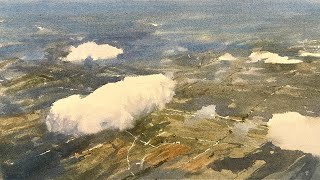 How to Paint a Sky Scene in Watercolor