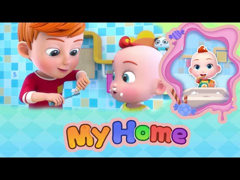 Super Jojo - My Home | Let's learn personal cleaning habits! | Babybus Games