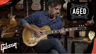 Video thumbnail for Gibson Custom Shop R7 Gold Top Murphy Aged by Casino Guitars