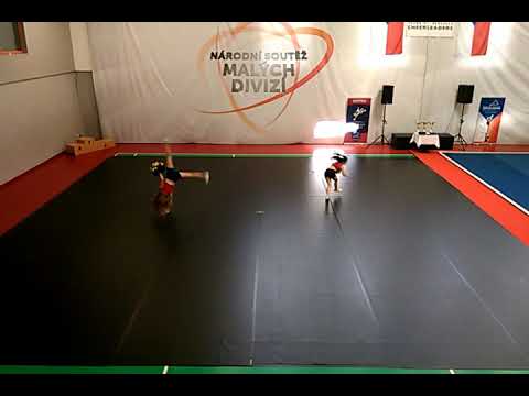 NSMD 157 Doubles Freestyle Pom Youth Hell's Cheerleaders Ceske Budejovice Hell's Killer Queens