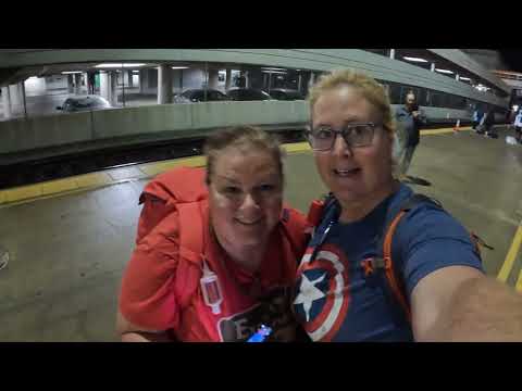 Traveling on Amtrak's Southwest Chief from Kansas City to Los Angelos California!