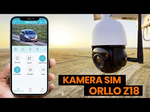 Obrotowa kamera na kratę SIM firmy ORLLO Z18 SIM  zoom optyczny🔎TEST 🔎i📣RECENZJA📣