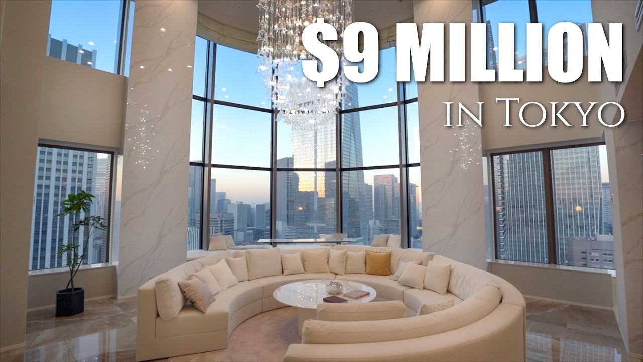 What $9m Buys You in Tokyo's RICHEST Neighborhoods | Tokyo Portfolio Apartment Tour