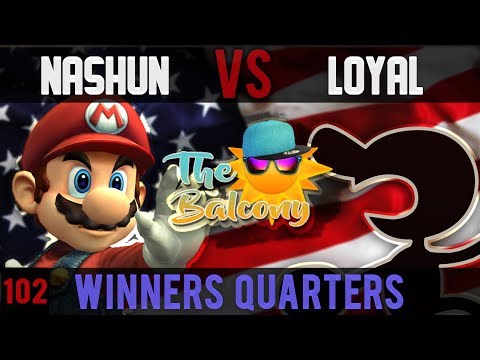 PM @ the Balcony 102 - Winners Quarters ft. Nashun (Mario) VS Loyal (GnW)