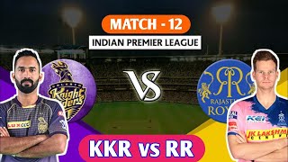 LIVE Cricket Scorecard KKR vs RR | IPL 2020 - 11th Match Last 10 Over | Kolkata - Rajasthan