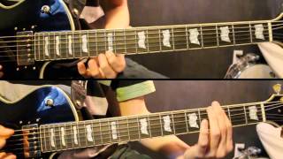 "Never Again" - Breaking Benjamin {Lead and Rhythm Guitar Cover} HD