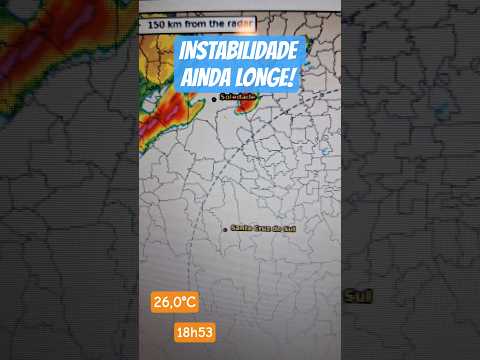 Calor abafado antes da chuva - Porto Alegre, 06/03/2026 #calor #previsãodotempo #radar